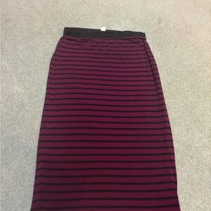 Old navy striped skirt